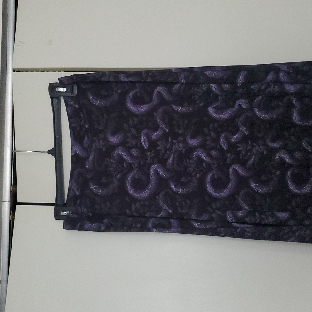 Killstar Purple Asymmetrical Skirt - Picture 10 of 16
